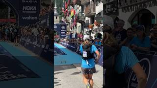 Sarah finishing UTMB .. my hero 🥰