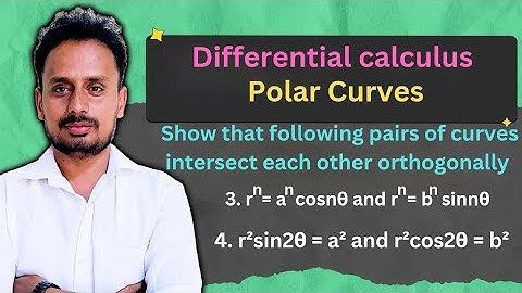 Show that following pairs of curves cut each other orthogonally (Example 2)- Engineering Mathematics