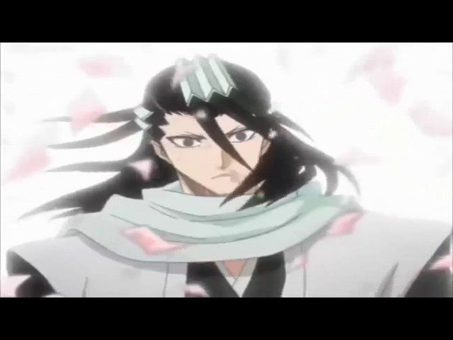 Anime Bleach Guerra dos mil anos Byakuia quase vai de arrasta pra