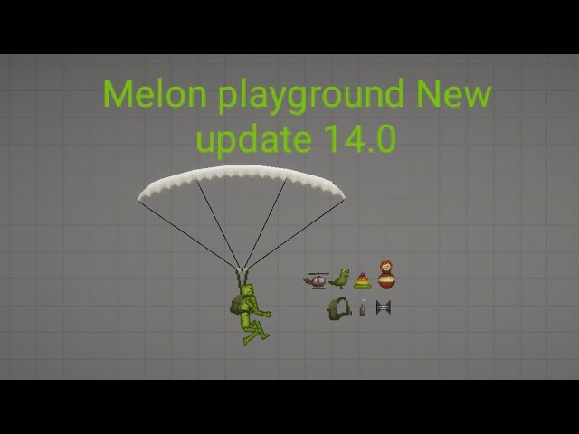 Melon Playground New Update 14.0 - Parachute update, Melon Playground