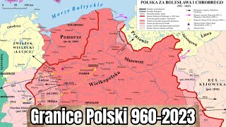 Mapy Polski w latach 966-2023