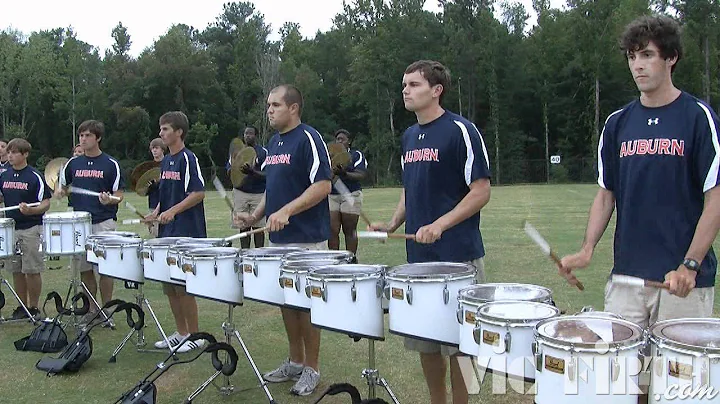 2011 Auburn University Marching Percussion, Part 1