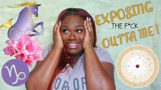 Reading My Natal Chart and Exposing Myself !! | GTKM Azzalea Marie