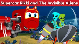 Supercar Rikki Catches the Invisible Aliens Polluting the Oceans and the City