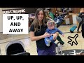 HOUSTON + MOM TAKE THE AIRPORT ALONE! flying with a baby...