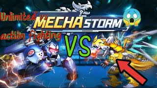 Mecha Storm Mod Apk Unlimited Money and MAX ATk Gems 2023/.Android)Unlimited Robot Fighting Gameplay screenshot 4