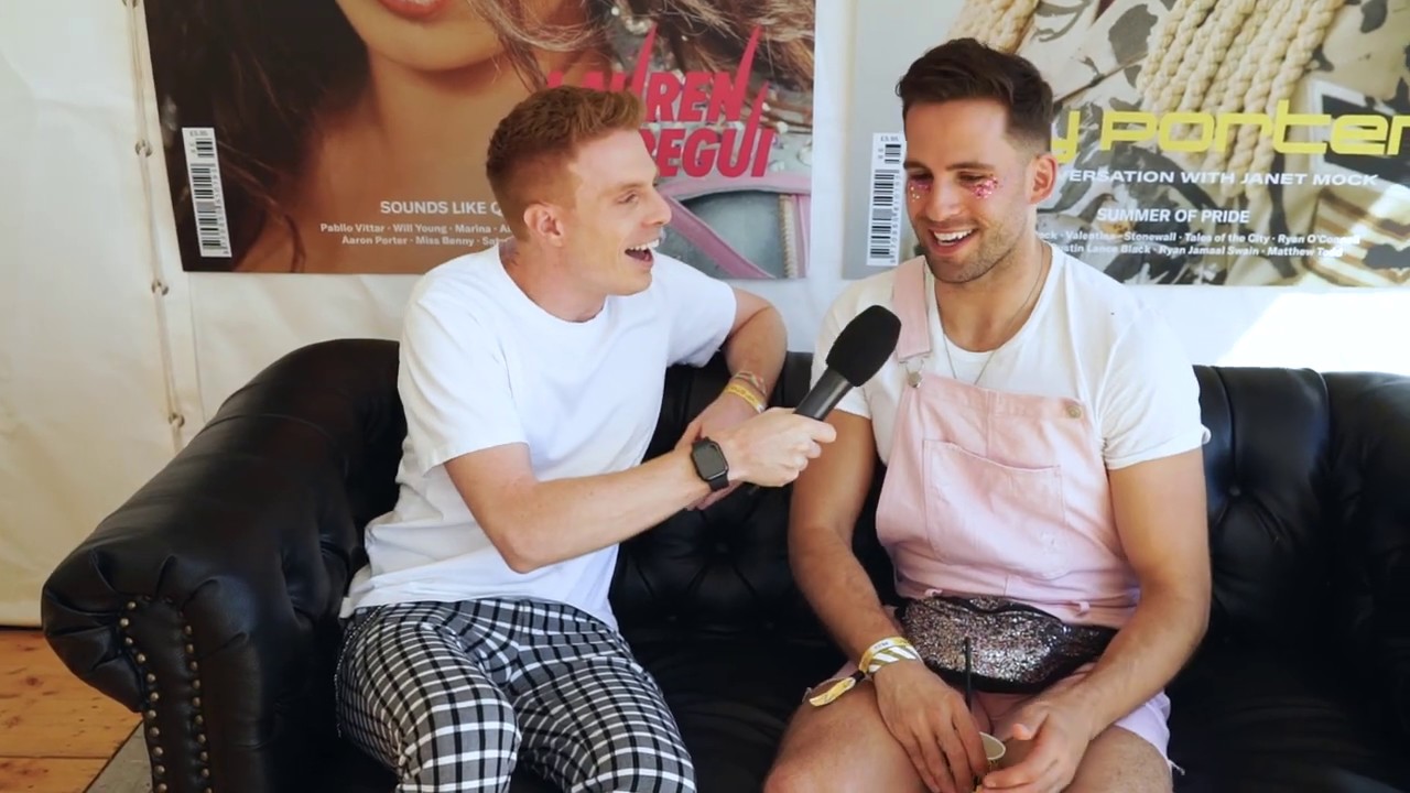 Years and Years actor Dino Fetscher talks importance of LGBTQ representation - YouTube