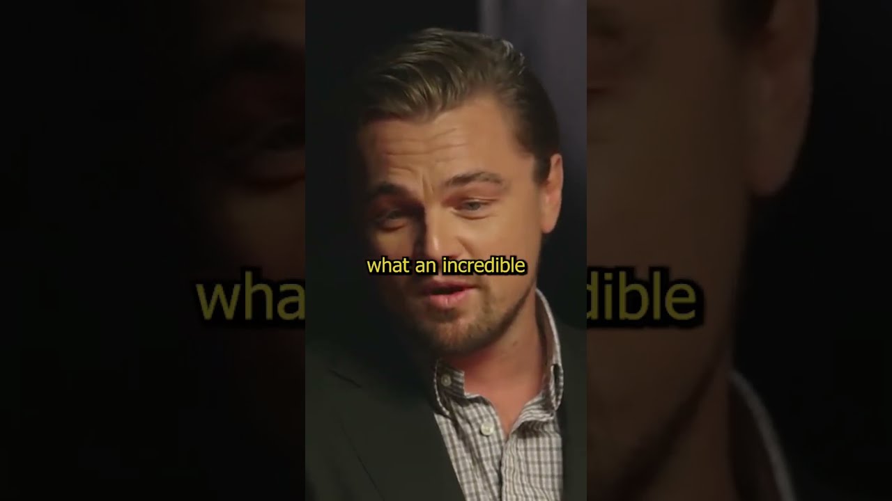 DiCaprio Explains Why Scorsese Is So Good Shorts