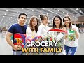 Grocery day with family  ivana alawi