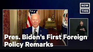 Joe Biden's Full Foreign Policy Address