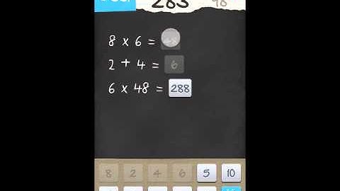 6 Numbers by Brainbow Level 98 Answer Guide