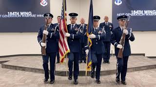 184th ISR Group Change of Command Ceremony