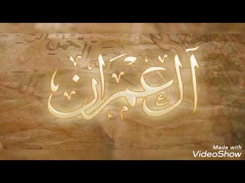 ربع ليسوا سواء سورة آل عمران محمد أيوب