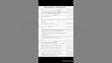 MATHEMATICS-1 for CSE/SEM 1 MODEL PAPER(2022 scheme)