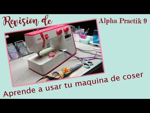 Alfa Practik 9 Máquina de Coser + Maleta IDEAS + Canillas - Máquina de  Coser - eCostura