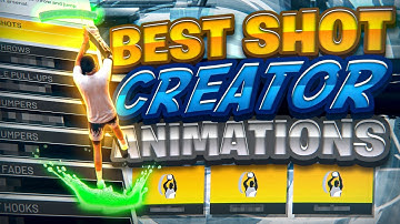 BEST SHOT CREATOR ANIMATIONS in NBA 2K22 • BEST FADE, DRIBBLE PULL-UP, HOP JUMPER & SPIN JUMPER 2K22
