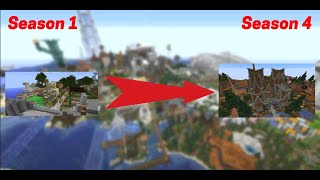 The evolution of Hermitcraft Seasons 1-4 (pt.1)