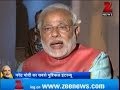 Zee Media's exclusive interview with Narendra Modi