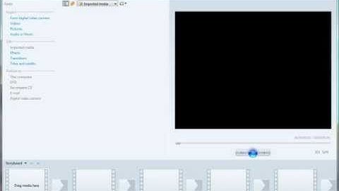 Windows Movie Maker vista adding effects/transitions