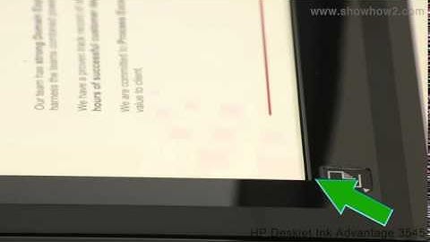 HP Deskjet Ink Advantage 3545 - Scanning A Document Using Hp Scanning Utility