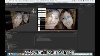 Face Swapper Example using OpenCV for Unity