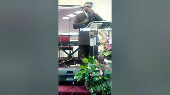 Pastor Lamont Edwards of Just A Vessel Ministry CO