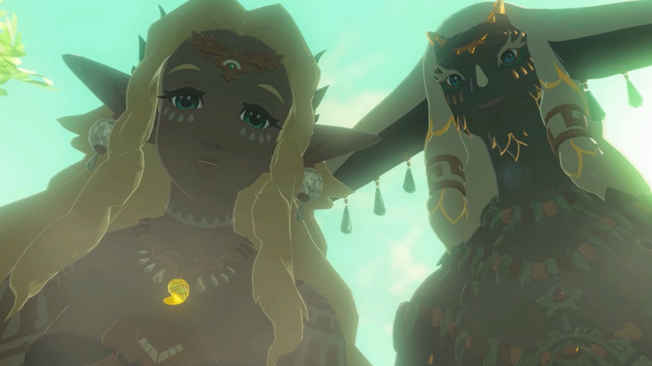 Zelda Meets Sonia & Rauru for the First Time - Tears of the Kingdom ...