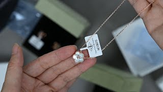 dior necklace unboxing