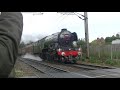 Flying Scotsman - Stowmarket 11th November 2017