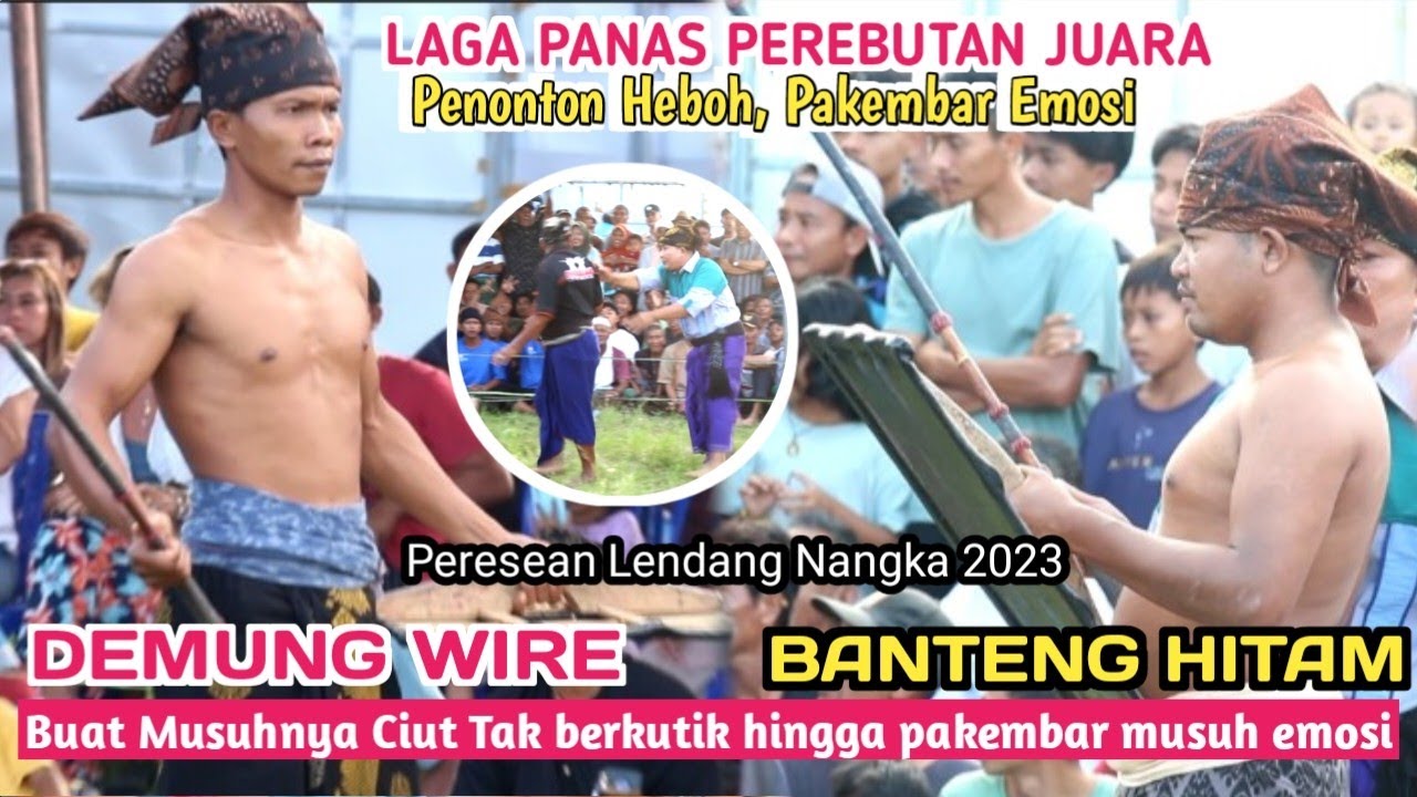 PAKEMBAR EMOSI | LAGA PANAS DEMUNG WIRE BUAT PEPADU JEMPONG BANTENG HITAM MATI LANGKAH TAK BERKUTIK