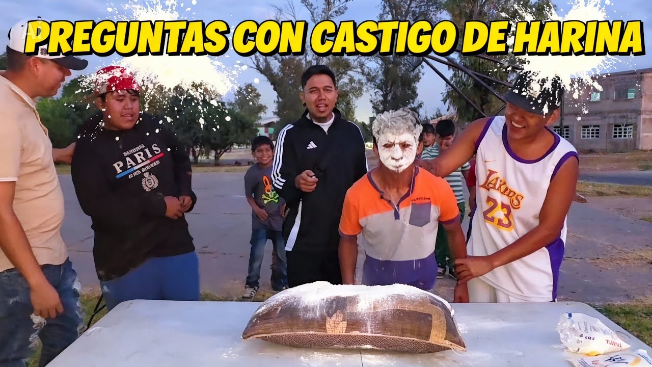 CASTIGO EXTREMO DE HARINA POR CADA PREGUNTA FALLIDA "