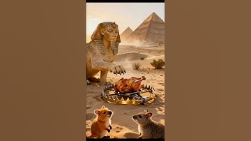 “What Happens When the Sphinx Touches the Trap?” #quokka  #aishorts #trap #sphinxcat #friedchicken