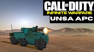 Minecraft Tutorial | UNSA APC Call of Duty: infinite warfare | Java + Bedrock