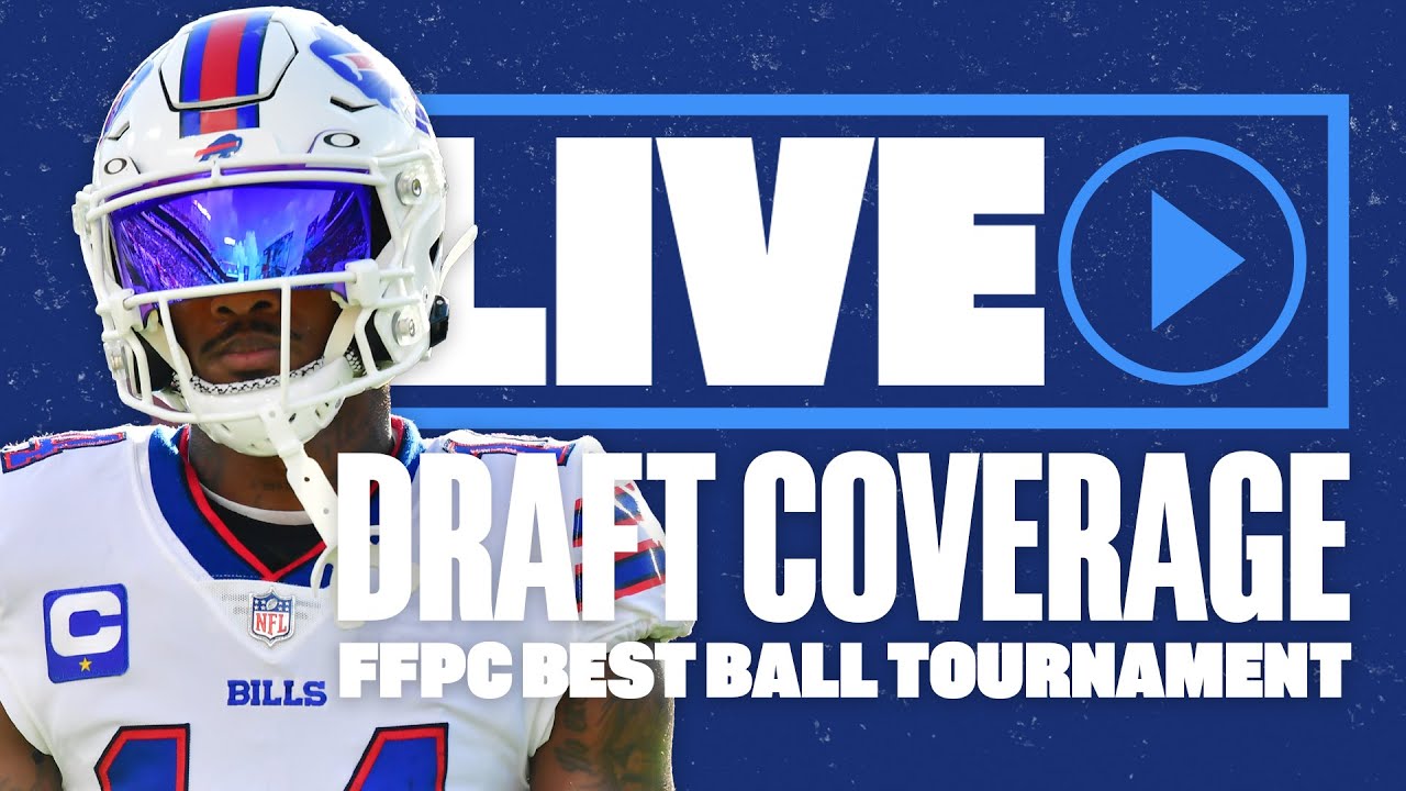 2022 FFPC Best Ball Tournament Live Draft Coverage #3
