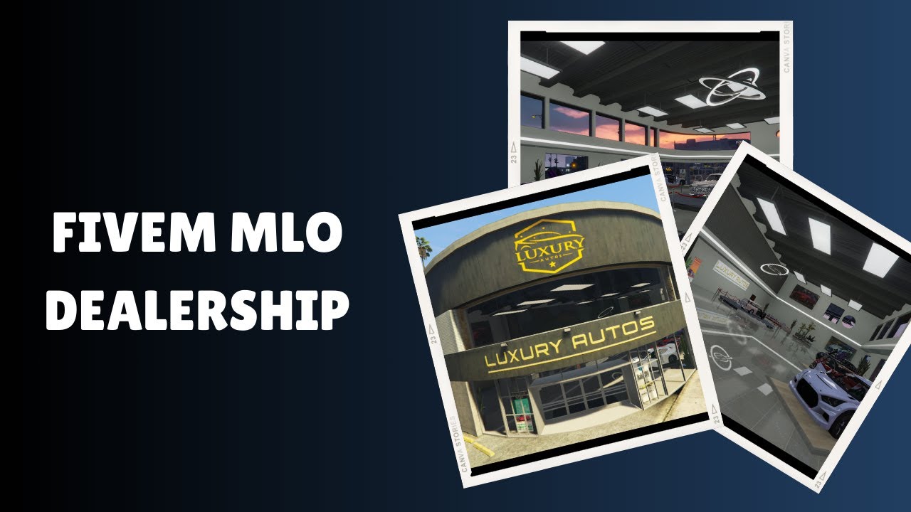 Experience Luxury: FiveM MLO Dealership Unveiled