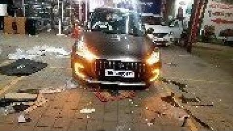 New Swift fog lamp led drl | Crazy Car Tech