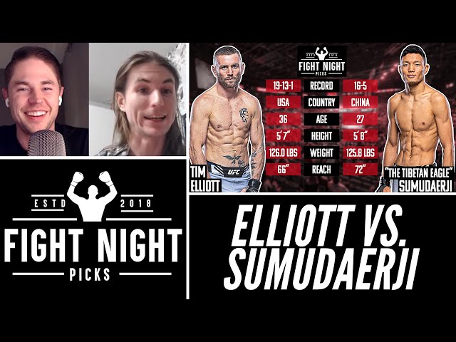 UFC Fight Night: Tim Elliott vs. Sumudaerji Preview & Prediction