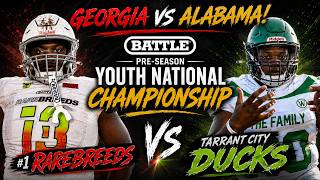 🔥 #1 Rarebreeds vs Tarrant City Ducks | Georgia vs Alabama Battle Pre-Season National Showdown