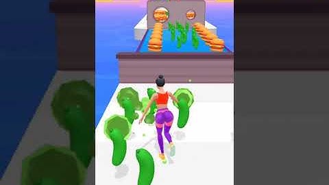 Twerk Race 🥒🐸👸 3D MAX LEVEL All Levels Gameplay Android, iOS New Game | A4AG