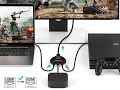 TEALKOO 4K@60Hz Switch HDMI 3 in 1 out - Commutazione semplice！