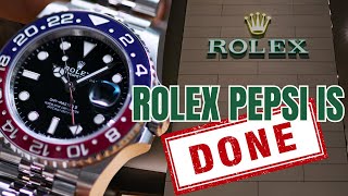 Rolex GMT Master II Era Comes to an END