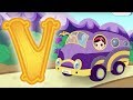 Letter V Olive And The Rhyme Rescue Crew Video For Kids Nursery Songs Learn ABC 