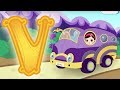 Letter V - Olive and the Rhyme Rescue Crew Video For Kids Nursery Songs Learn ABC