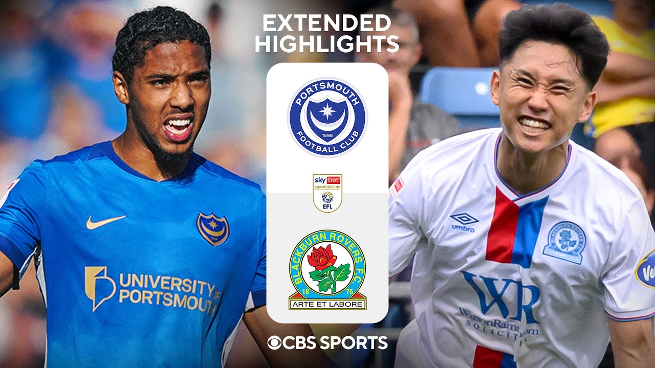 Portsmouth vs. Blackburn Rovers: Extended Highlights | EFL Championship | CBS Sports