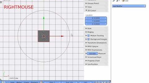 Array Modifier and Curve Modifier   Blender 3D for Beginners