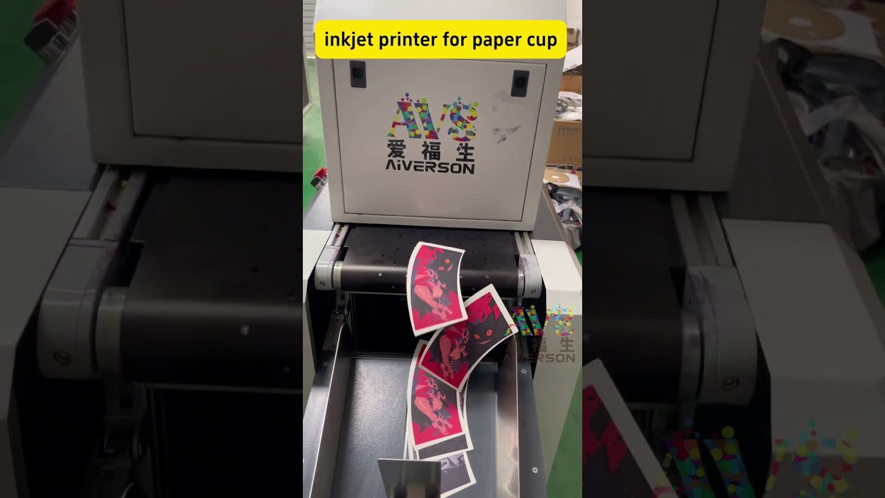 Paper cup printing machine 