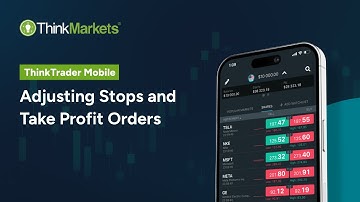 ThinkTrader Mobile: Adjusting Stops and Take Profit Orders