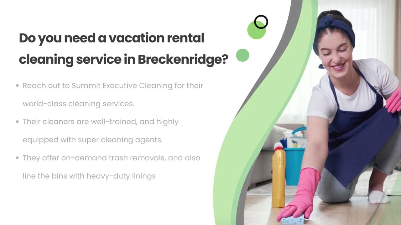 Get TopNotch Rental Cleaning Services in BreckenridgeFind Colorado’s Top Vacation Rental