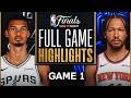 SPURS vs KNICKS FULL GAME 1 HIGHLIGHTS | JUNE 3, 2026 NBA FINALS GAME 1 HIGHLIGHTS