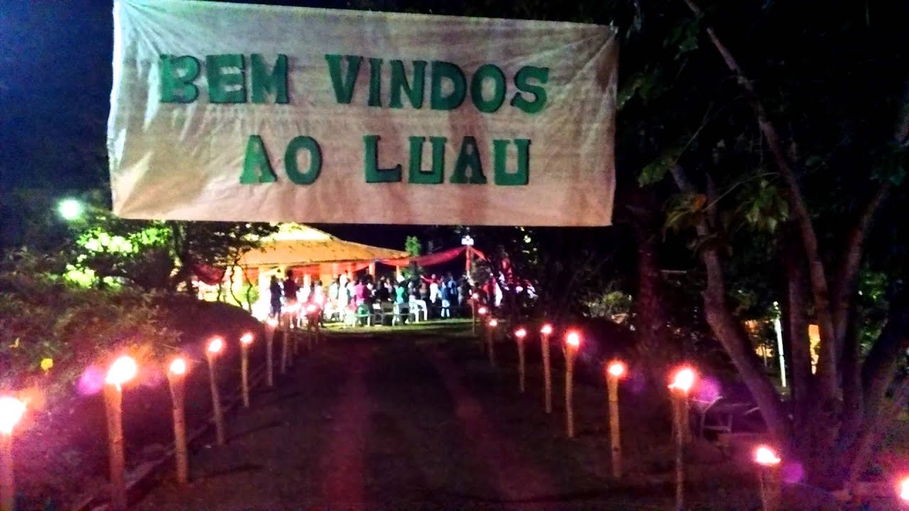 1 u00ba Luau da Igreja da Graça de Paracatu YouTube # Decoração Luau Catolico 1 u00ba Luau da Igreja da Graça de Paracatu YouTube # Decoração Luau Catolico